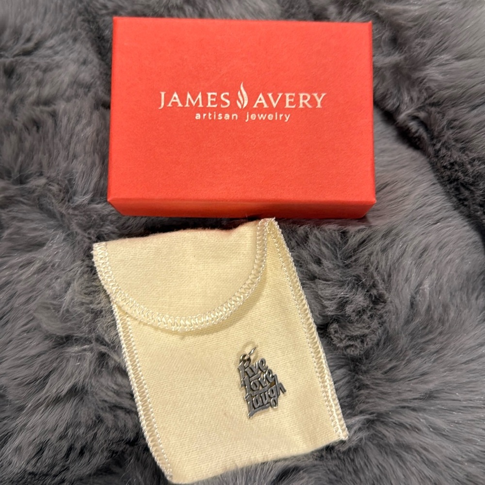 James Avery Retired “Live, Love, Laugh” charm